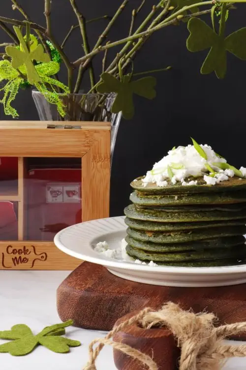 Healthy Green Spinach Pancakes