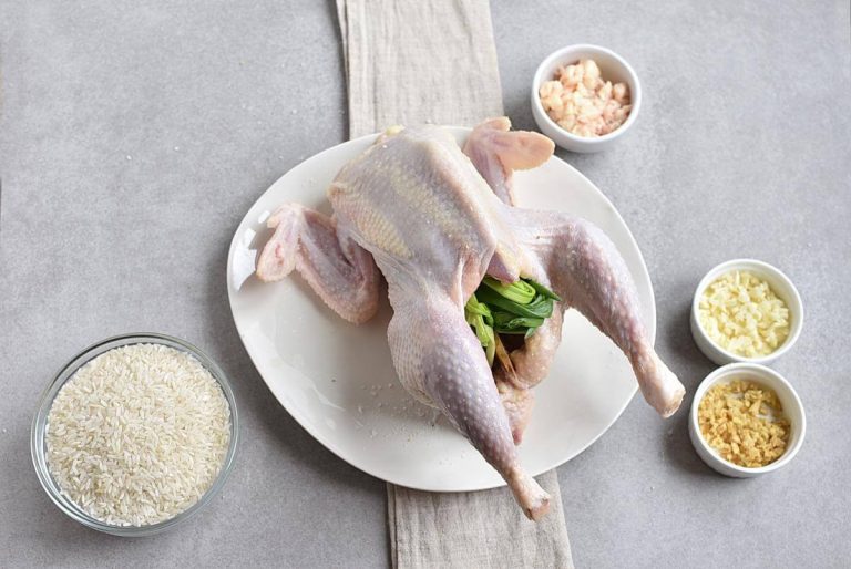 Step 1 - Hainanese Chicken Rice