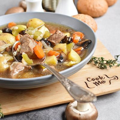 Instant Pot Beef Barley and Mushroom Soup Recipes–Homemade Instant Pot Beef Barley and Mushroom Soup–Eazy Instant Pot Beef Barley and Mushroom Soup