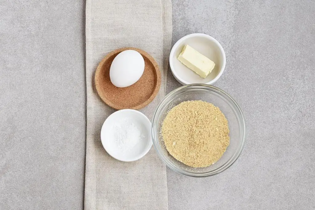Ingredients for 90 Second Microwavable Keto Bread
