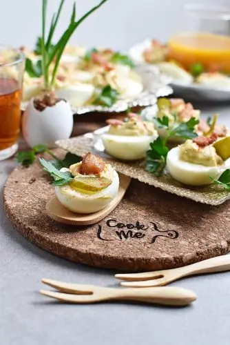 Million Dollar Deviled Eggs