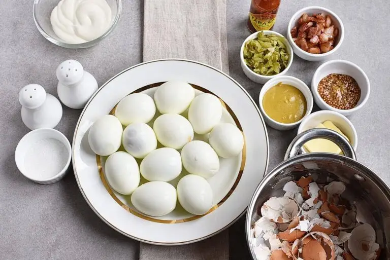 Step 1 - Million Dollar Deviled Eggs