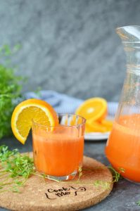 Orange Carrot Ginger Juice