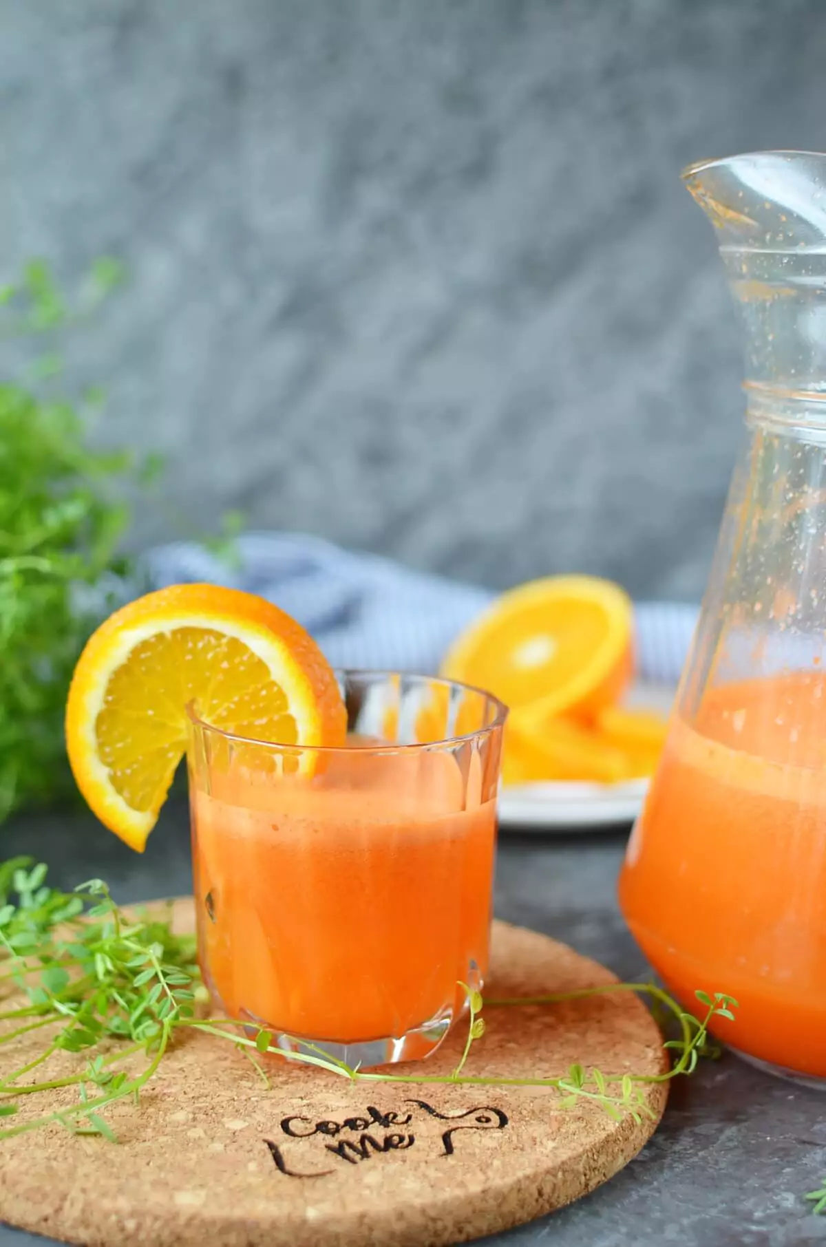 Orange Carrot Ginger Juice