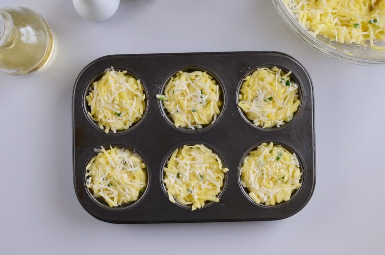 Step 3 - Parmesan Hash Brown Cups