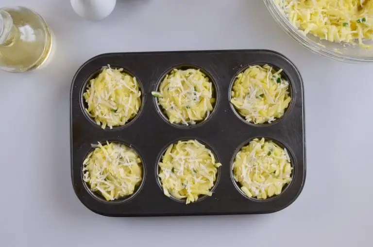 Step 3 - Parmesan Hash Brown Cups