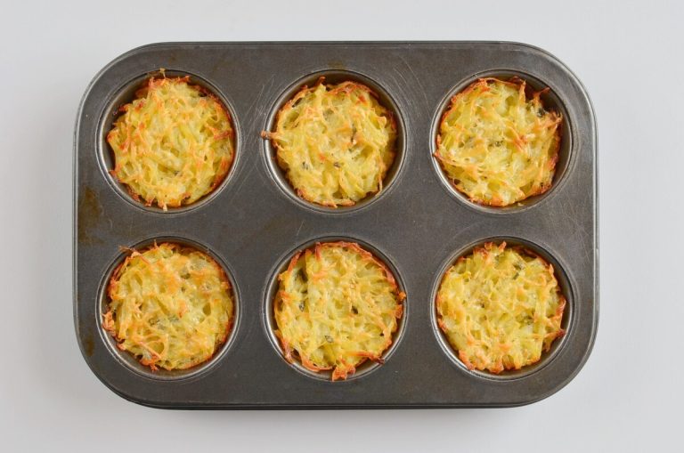 Step 4 - Parmesan Hash Brown Cups