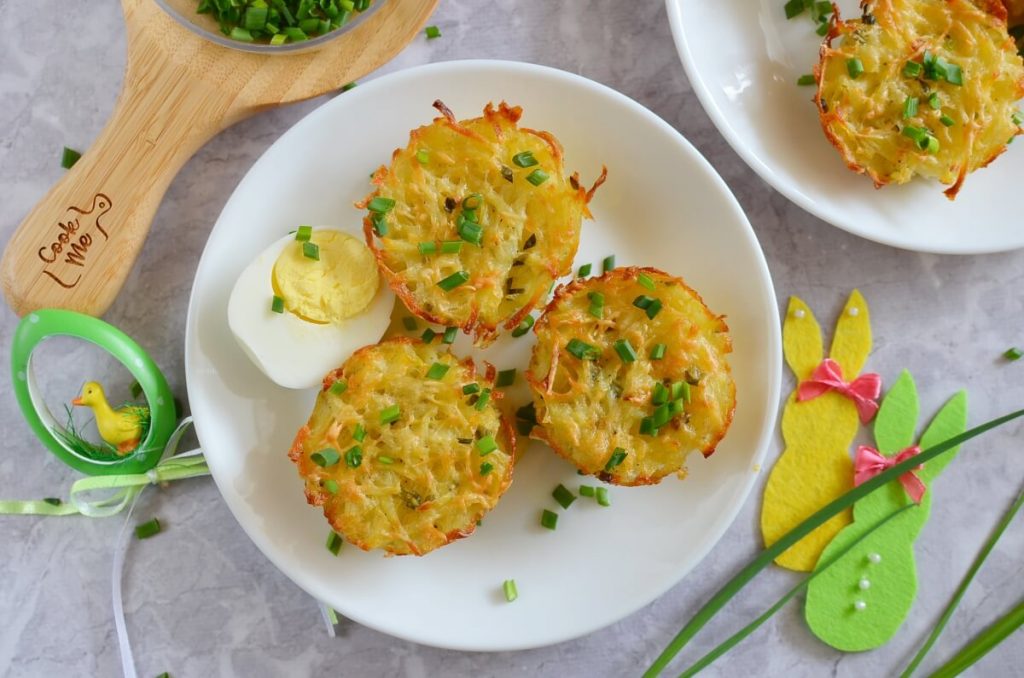 How to serve Parmesan Hash Brown Cups