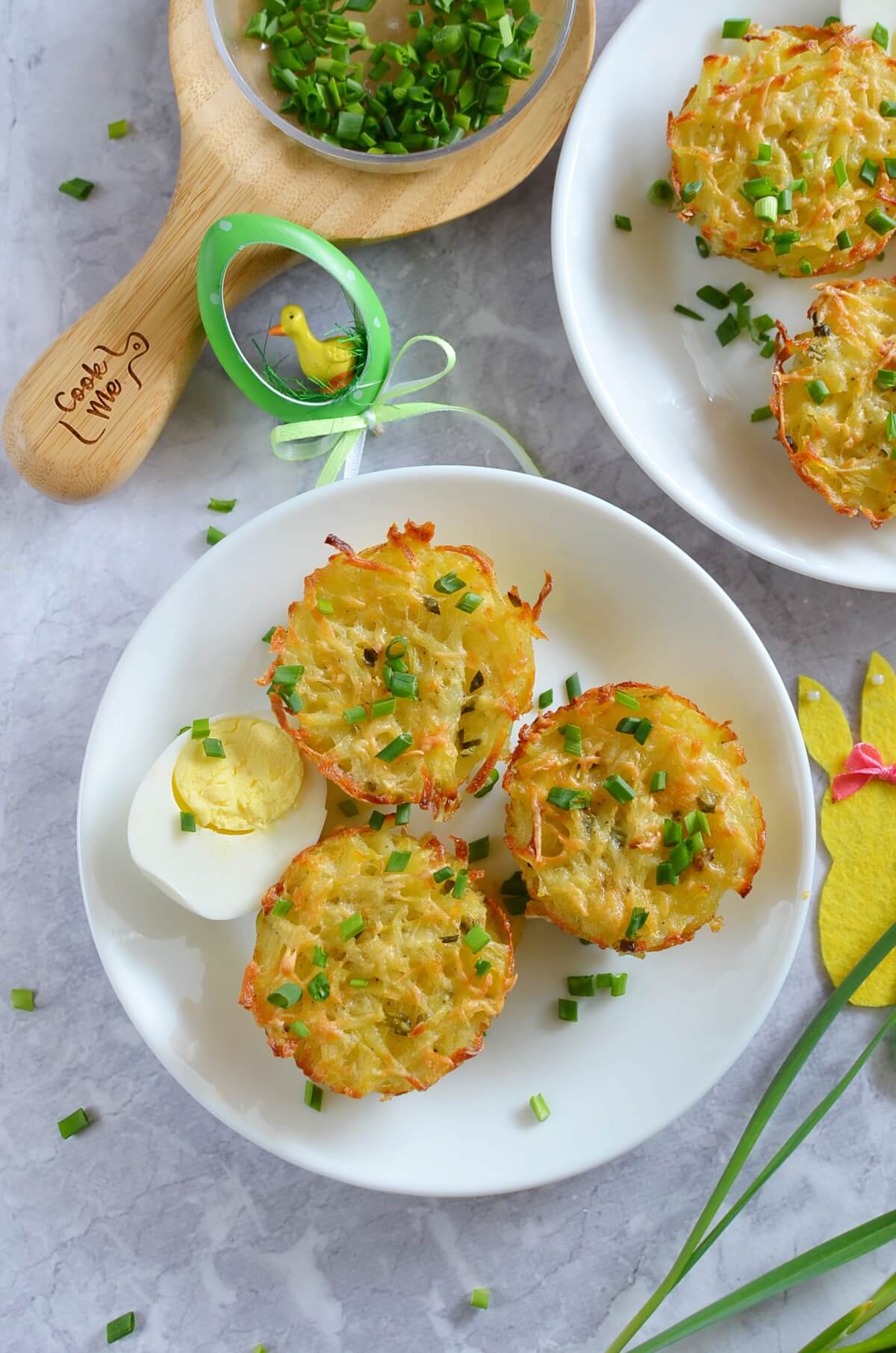 Parmesan Hash Brown Cups Recipe - COOK.ME