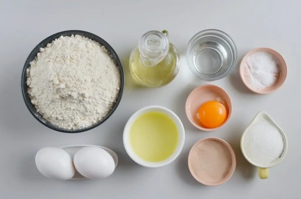 Ingredients for Pull-Apart Challah Rolls