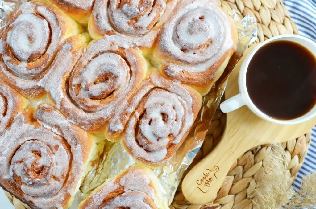 Quick 45 Minute Cinnamon Rolls