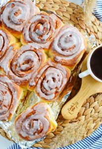 Quick 45 Minute Cinnamon Rolls