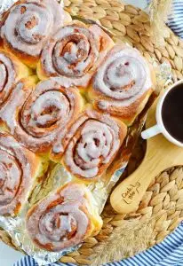 Quick 45 Minute Cinnamon Rolls