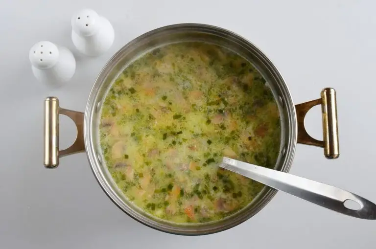 Step 6 - Russian Mushroom and Potato Soup