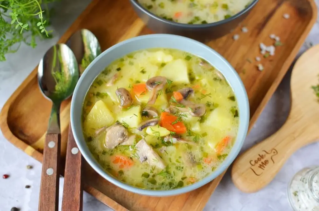 Russian Mushroom and Potato Soup
