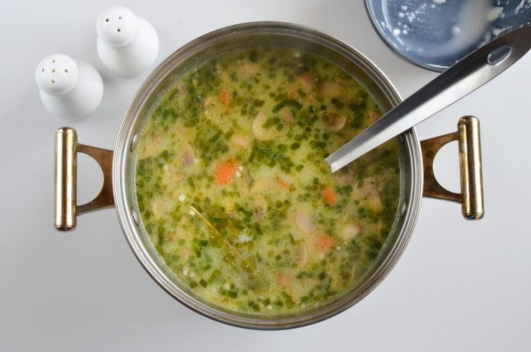 Step 6 - Russian Mushroom and Potato Soup
