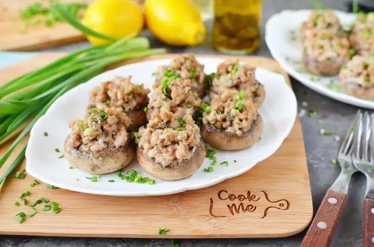 Step 7 - Sausage Stuffed Mushrooms
