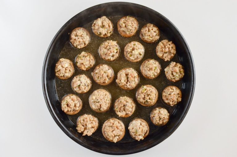 Step 6 - Sausage Stuffed Mushrooms