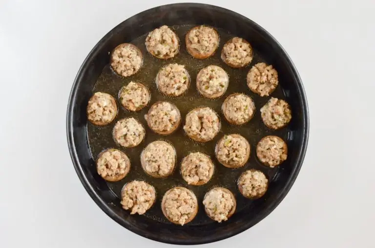 Step 6 - Sausage Stuffed Mushrooms