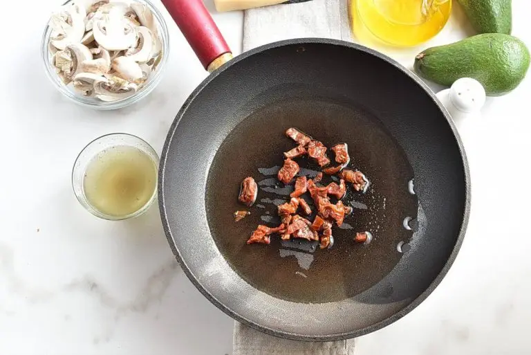 Step 1 - Sautéed Mushroom & Sun-Dried Tomato Avocado Toast
