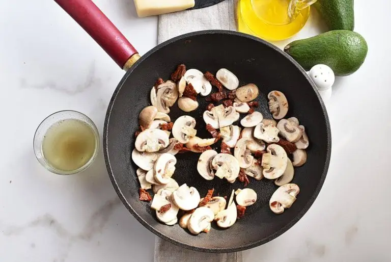 Step 1 - Sautéed Mushroom & Sun-Dried Tomato Avocado Toast