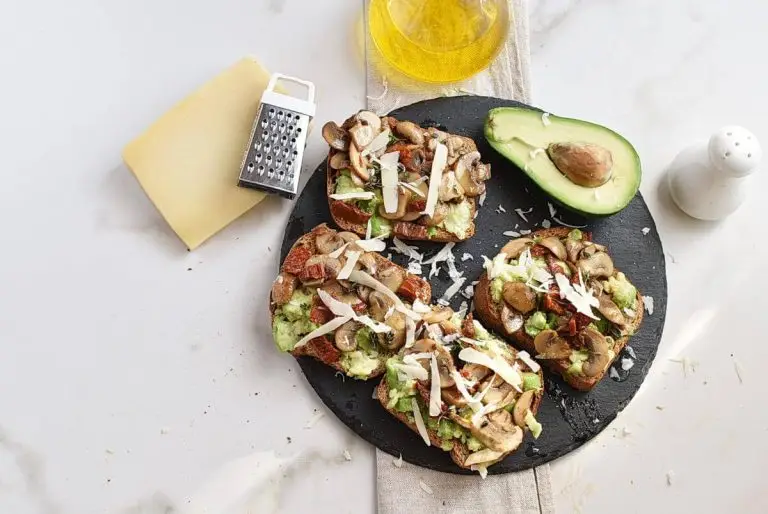 Step 5 - Sautéed Mushroom & Sun-Dried Tomato Avocado Toast