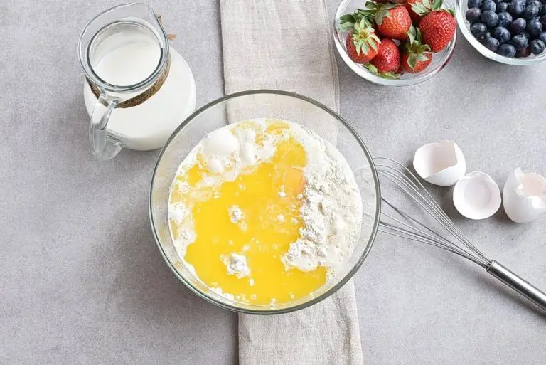 Step 3 - Sheet Pan Pancakes