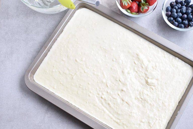 Step 4 - Sheet Pan Pancakes