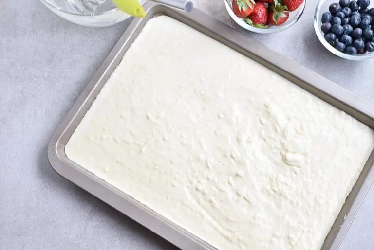 Step 4 - Sheet Pan Pancakes