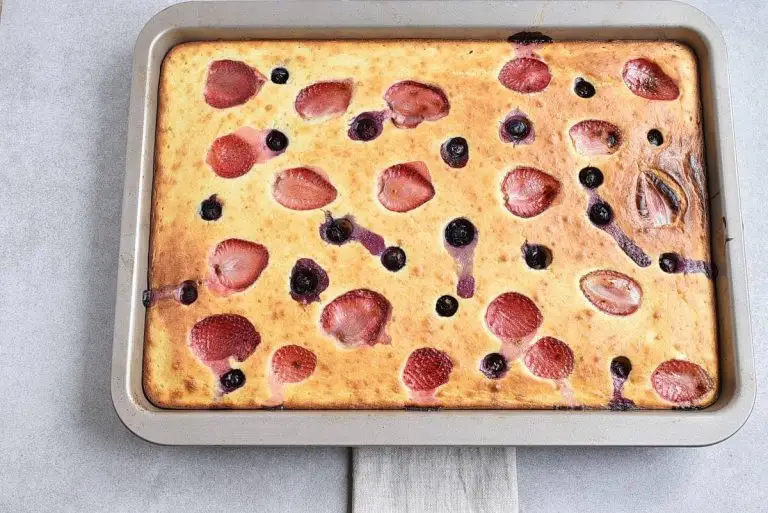 Step 6 - Sheet Pan Pancakes