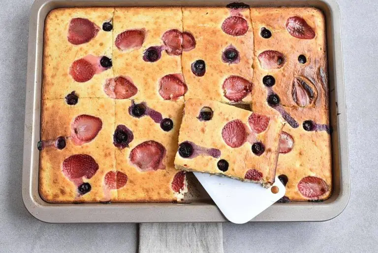 Step 7 - Sheet Pan Pancakes