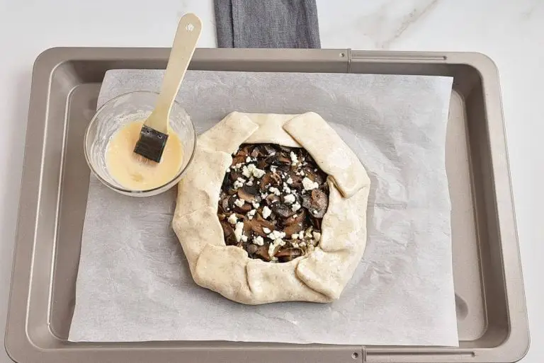 Step 12 - Shiitake Mushroom Galette