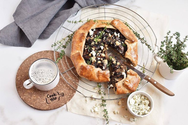 Step 15 - Shiitake Mushroom Galette