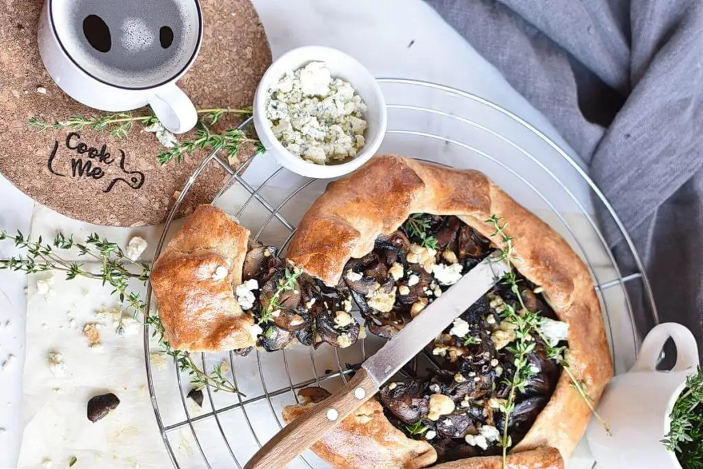 Shiitake Mushroom Galette