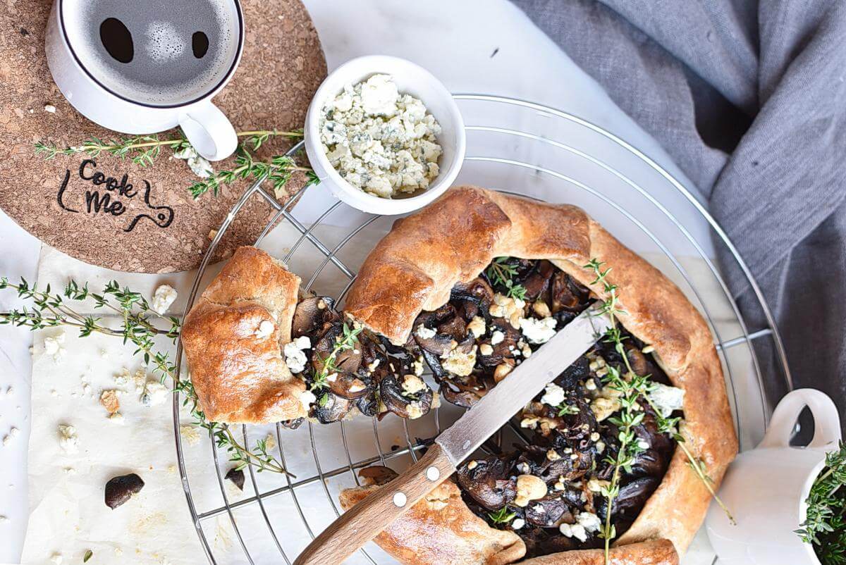 Shiitake Mushroom Galette