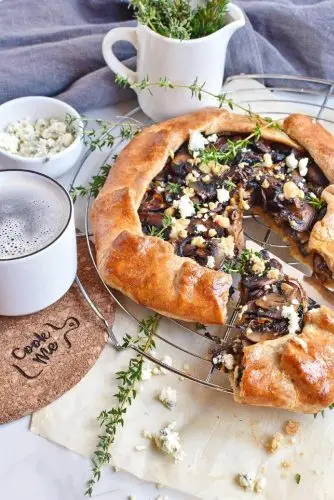 Shiitake Mushroom Galette