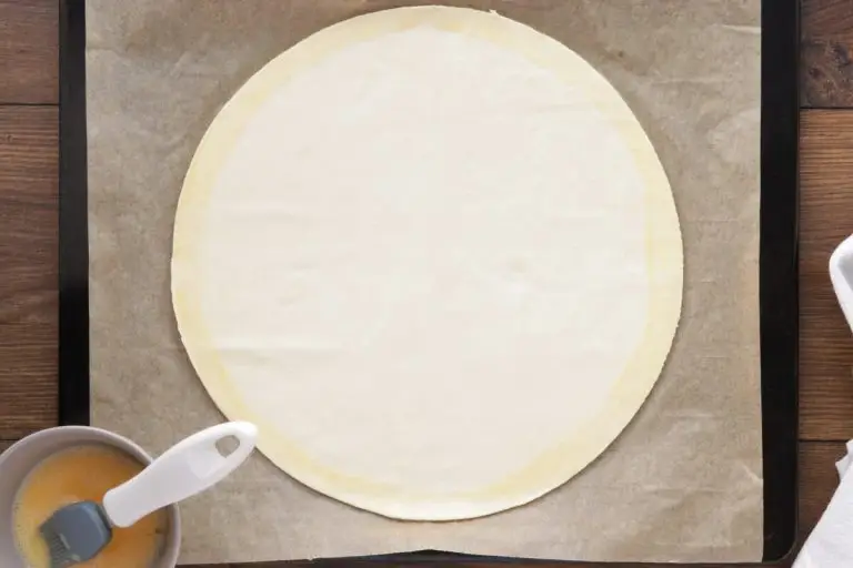 Step 4 - Spinach and Feta Tarte Soleil