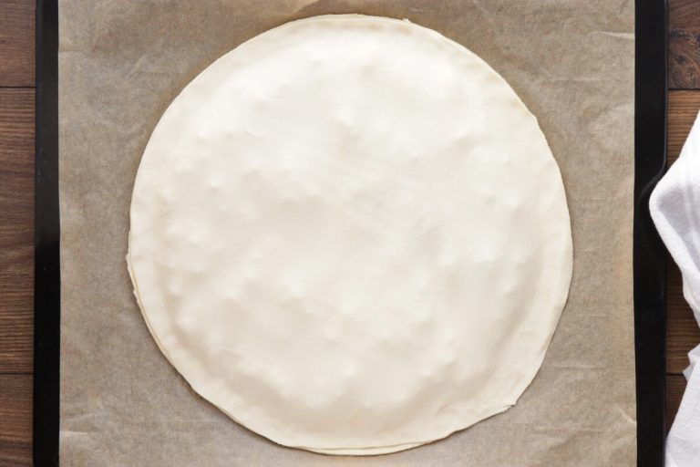 Step 5 - Spinach and Feta Tarte Soleil
