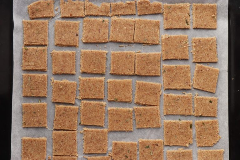 Step 7 - Vegan Gluten-Free Almond Crackers