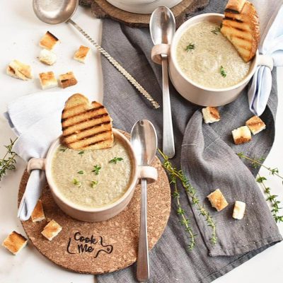 Vegan Instant Pot Mushroom Soup Recipe - Cook.me Recipes