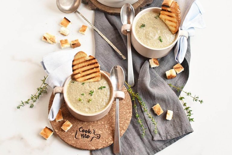 Step 7 - Vegan Instant Pot Mushroom Soup