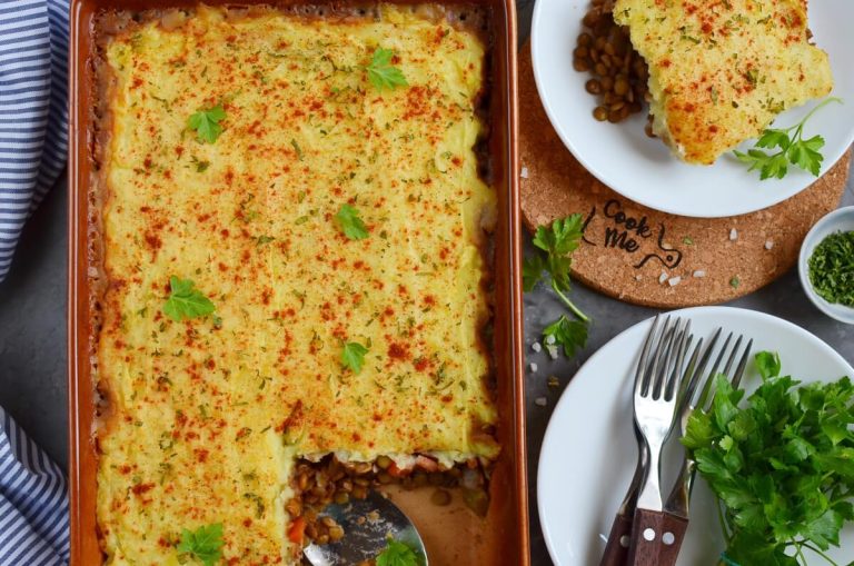 Step 10 - Vegan Shepherd’s Pie