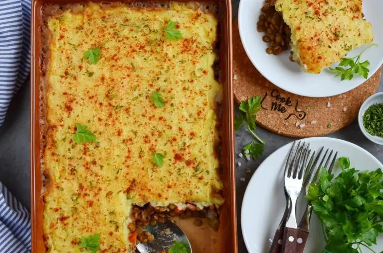 Step 10 - Vegan Shepherd’s Pie
