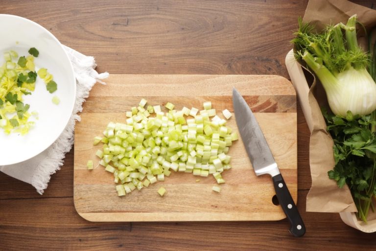 Step 2 - Veggie-Packed Chopped Salad with Feta and Herbs