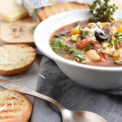 White Bean Tomato Mushroom Soup Recipes–Homemade White Bean Tomato Mushroom Soup–Eazy White Bean Tomato Mushroom Soup