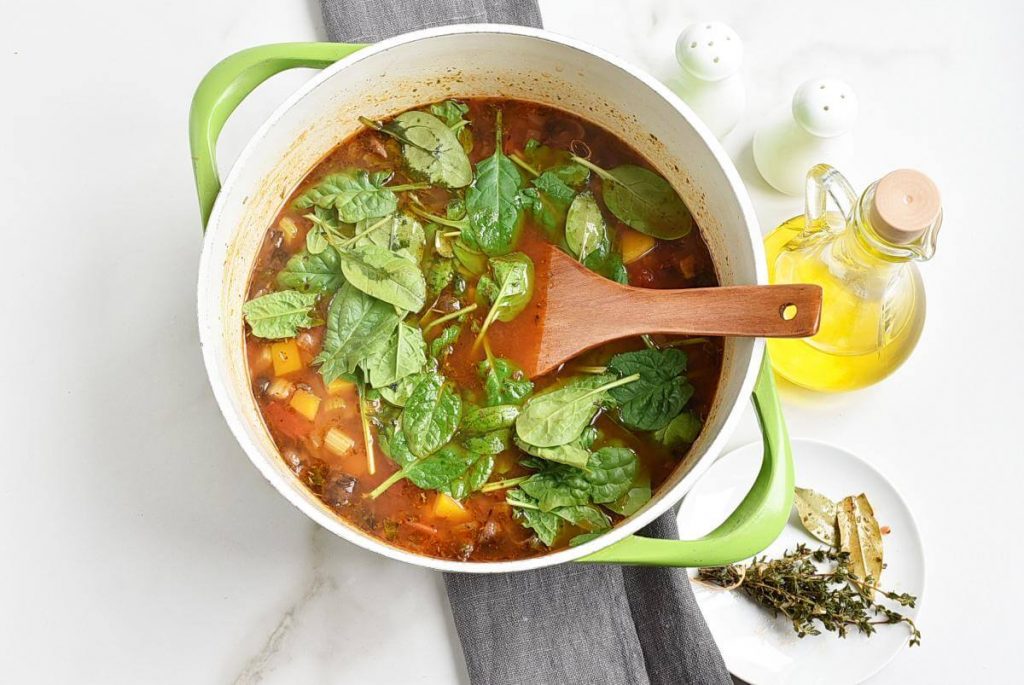 White Bean Tomato Mushroom Soup recipe - step 6