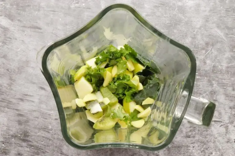 Step 1 - Apple Kiwi Superpower Green Smoothie