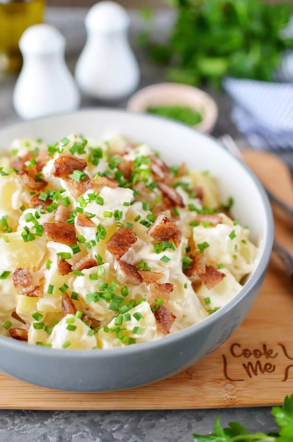 Bacon Sriracha Potato Salad