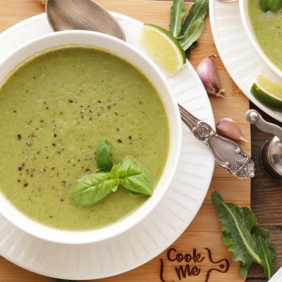 Broccoli and Basil Soup Recipe-Healthy Vegan Broccoli and Basil Soup-Spring Healthy Broccoli Soup