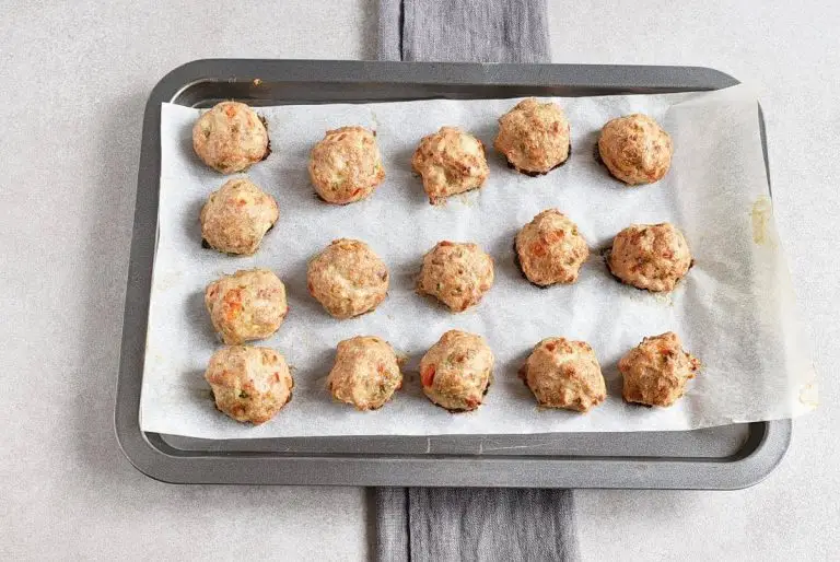 Step 4 - Buffalo Chicken Meatballs Bento Box